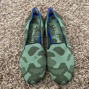 Rothy’s - camo loafers NWOT size 10